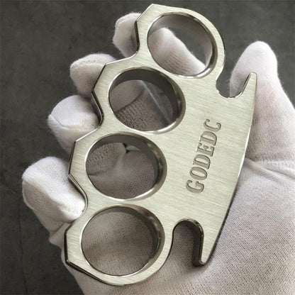 GODEDC Mirror Polished Brushed Steel Knuckle Dusters2