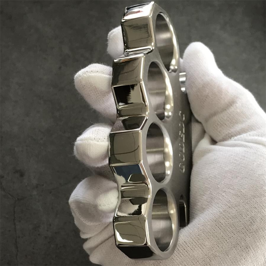 GODEDC Mirror Polished Brushed Steel Knuckle Dusters5