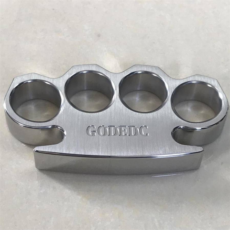 GODEDC Mirror Polished Brushed Steel Knuckle Dusters8