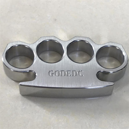 GODEDC Mirror Polished Brushed Steel Knuckle Dusters8