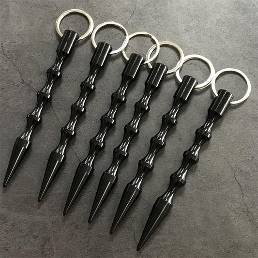 Lightweight Black Outdoor EDC Keychain Tool
