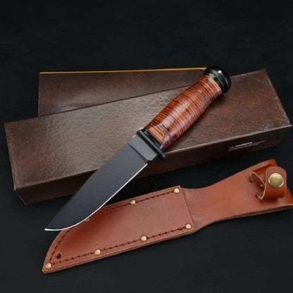 KB2225 Leather Handle Knife