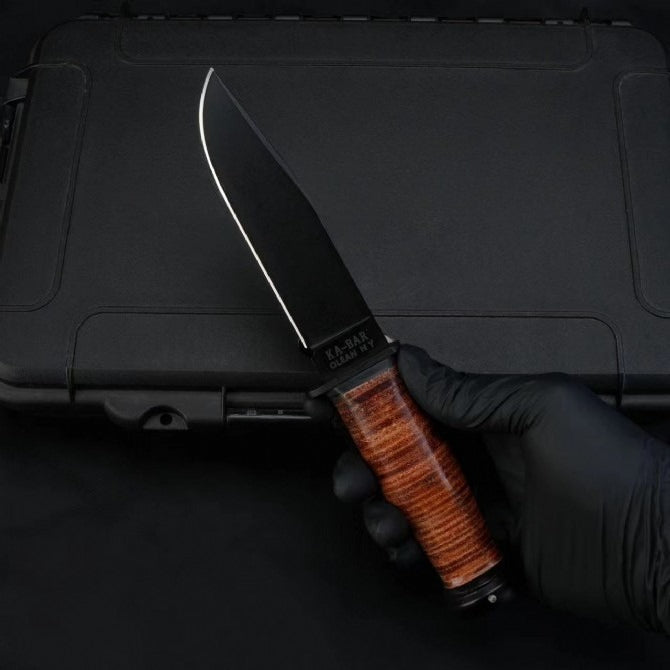 KB2225 Leather Handle Knife2