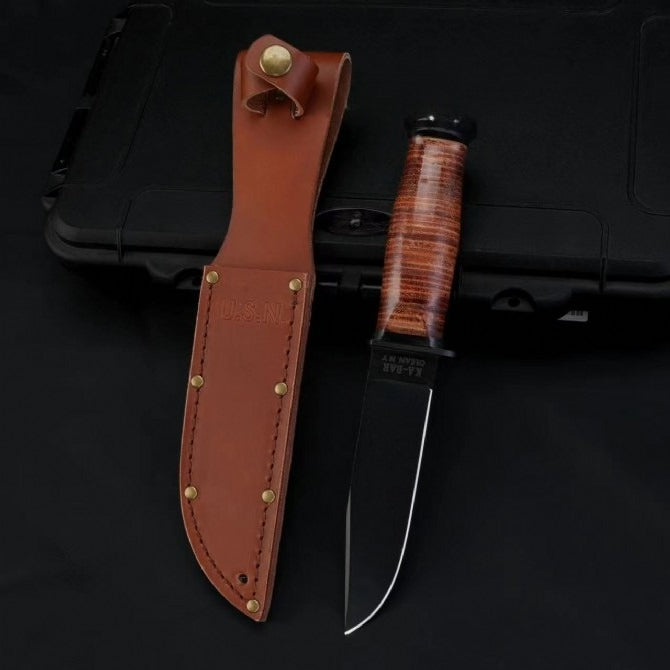 KB2225 Leather Handle Knife3
