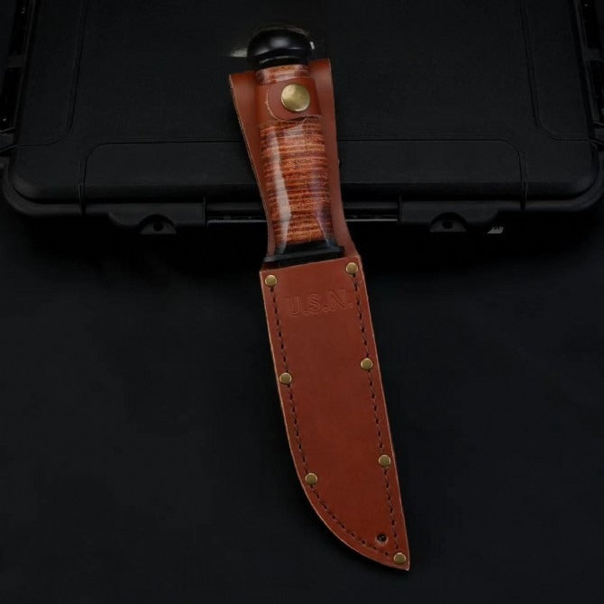 KB2225 Leather Handle Knife5