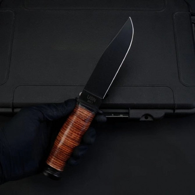 KB2225 Leather Handle Knife9