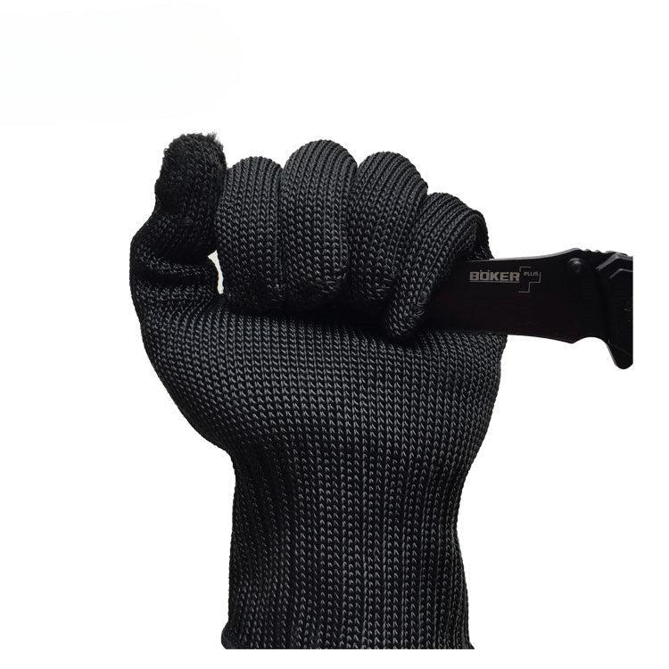 Heavy Duty Cut Resistant Glove holding tool tight
