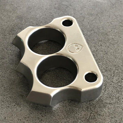 Mini 316 Steel Alien Knuckle Duster flat grey