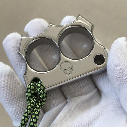 Mini 316 Steel Alien Knuckle Duster with rope