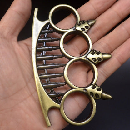 Zinc Alloy Four-finger Fence with Smile Shape Outdoor Tool