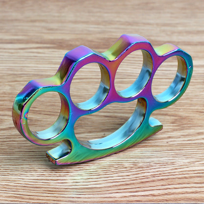 Dazzle Colorful Thickened Four Finger Outdoor Tool