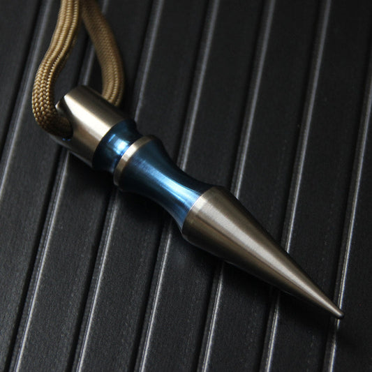 Portable Titanium Alloy Mini Backpack Keychain EDC Tool