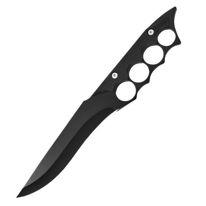 Outdoor Four-Finger Portable Handle Tool Silver Gray