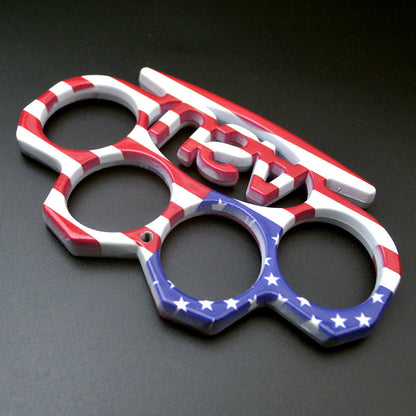 Patterned Finger Outdoor Camping Ring EDC Tool
