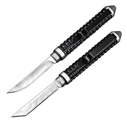 Mini Damascus Pen Multifunctional Pocket Tool