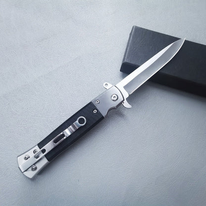 Stainless Steel Resin Handle Folding Knife