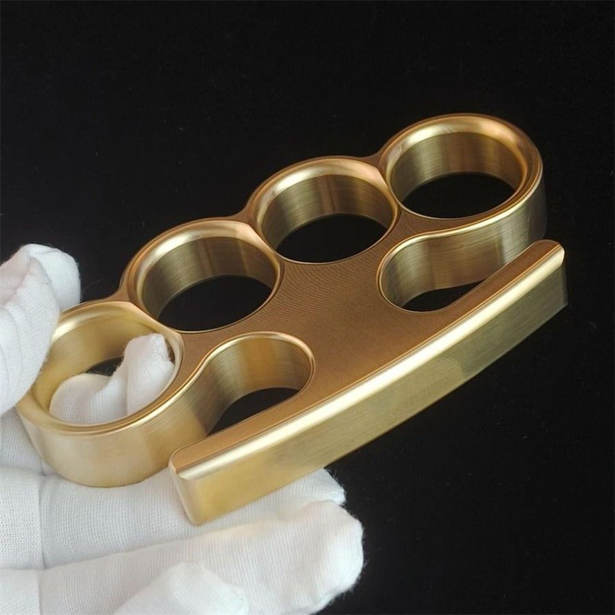 Solid Brass Knuckle Duster4