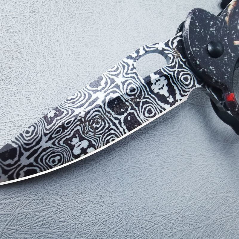 Stainless steel EDC pocket knife with packaging