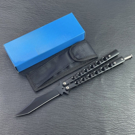 Steel Swing-hand Unsharpened Folding Knife2