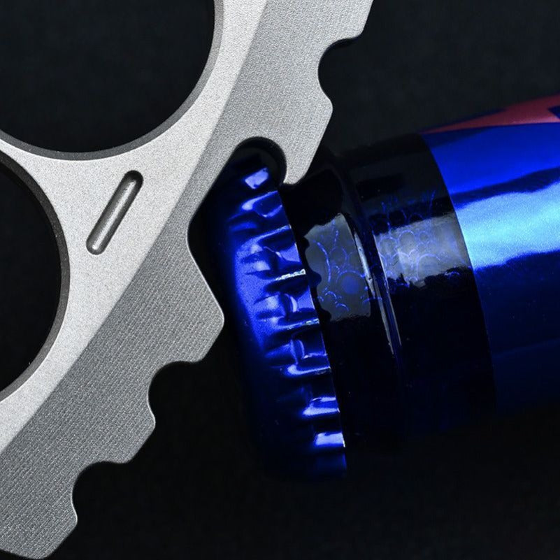 Titanium Smiley Face Knuckle Dusters Bottle Opene3
