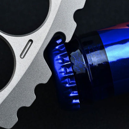 Titanium Smiley Face Knuckle Dusters Bottle Opene3