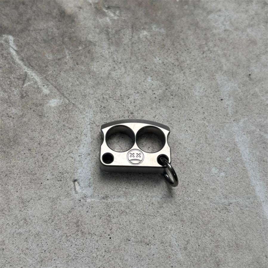 Small Size Titanium Knuckle Duster Pendant10