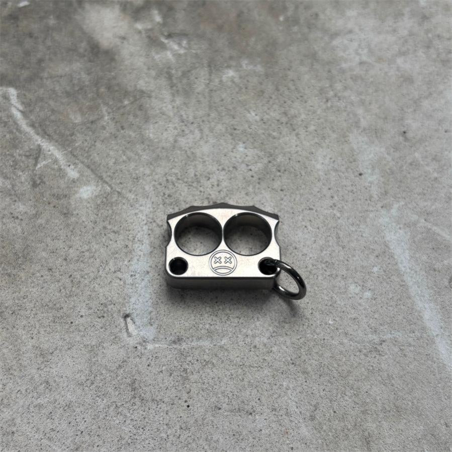 Small Size Titanium Knuckle Duster Pendant11