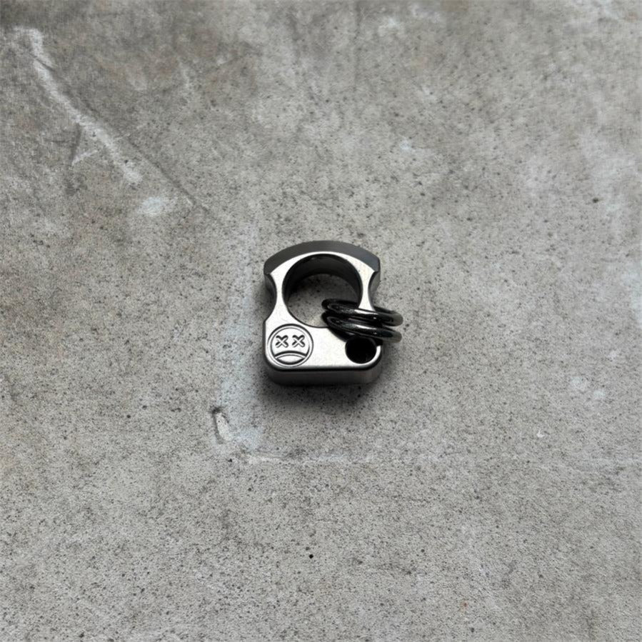 Small Size Titanium Knuckle Duster Pendant5