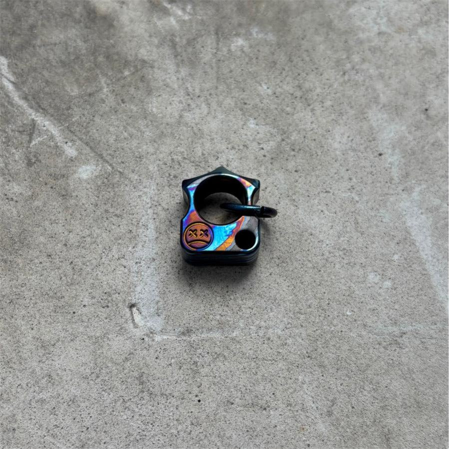Small Size Titanium Knuckle Duster Pendant6