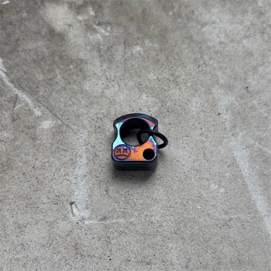 Small Size Titanium Knuckle Duster Pendant7