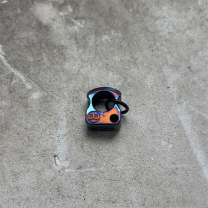 Small Size Titanium Knuckle Duster Pendant7