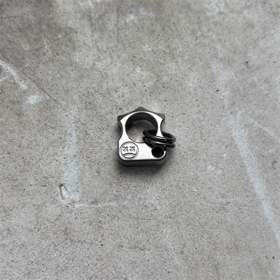 Small Size Titanium Knuckle Duster Pendant9
