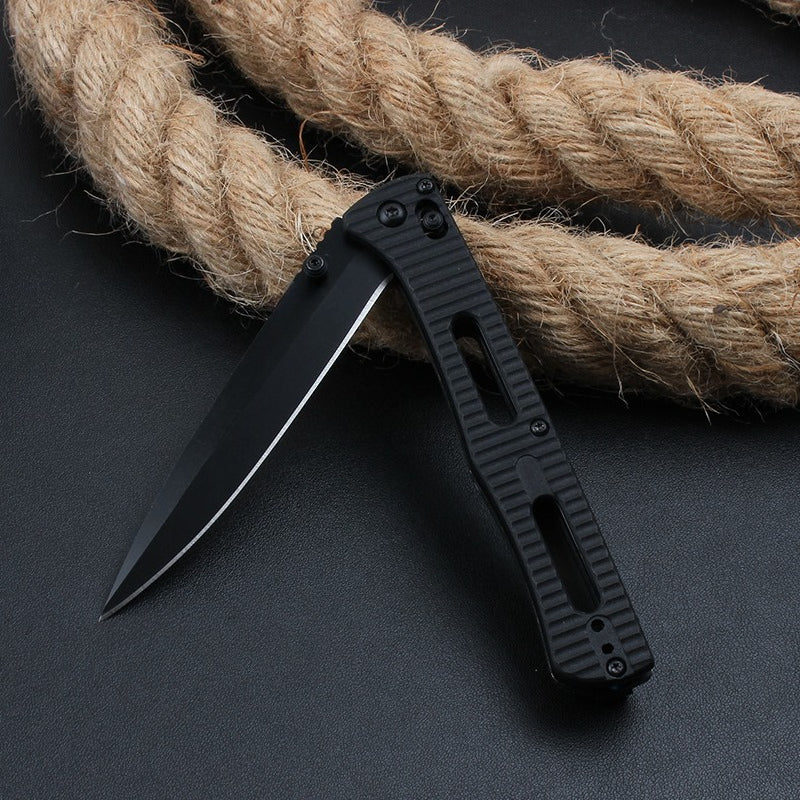 BM417 All-black Folding Outdoor Knife
