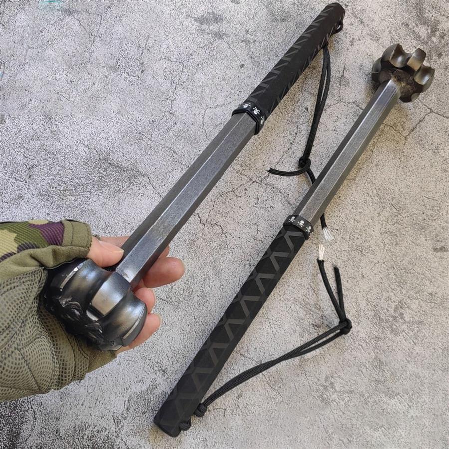Heavy-Duty Steel Self-Defense Hammer