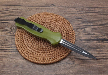 BM3300 Small Green Handle Aluminum Alloy Outdoor Portable Knife