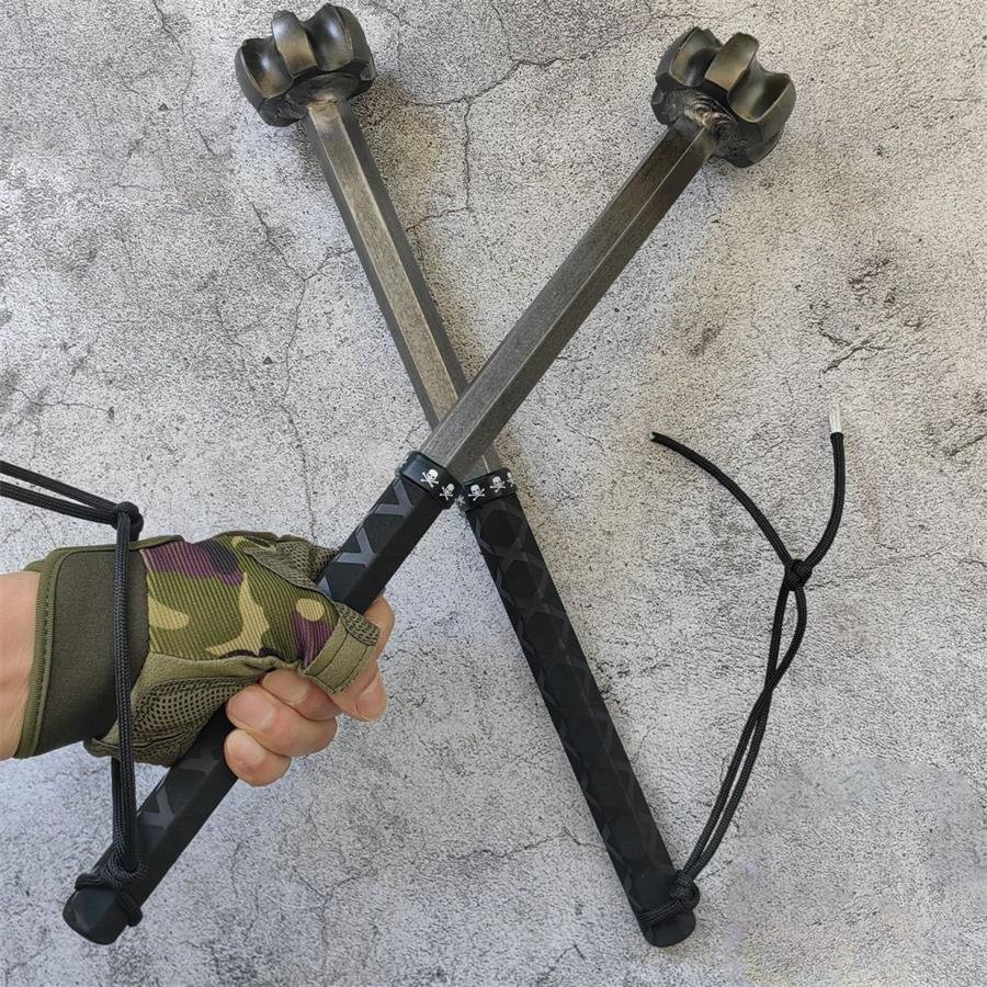 Heavy-Duty Steel Self-Defense Hammer