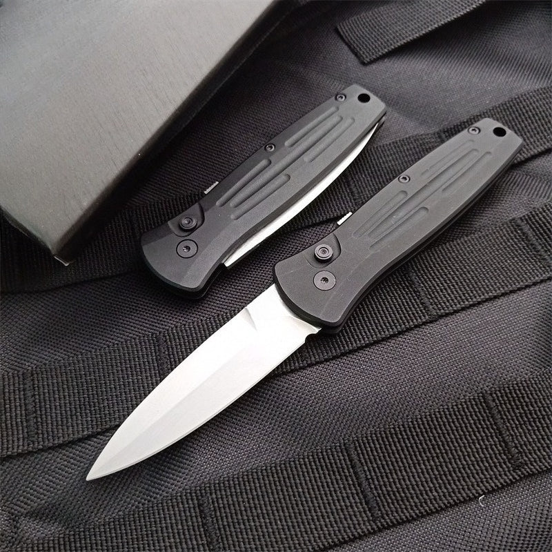 BM3551 Black Stonewashed 154CM Steel Outdoor Folding Knife