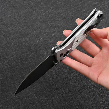 BM535BK-2501 Aluminum Alloy M390 Outdoor Folding Knife