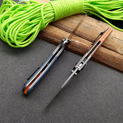 BM15080 G10 Handle and Sandalwood Handle Outdoor Folding Knife