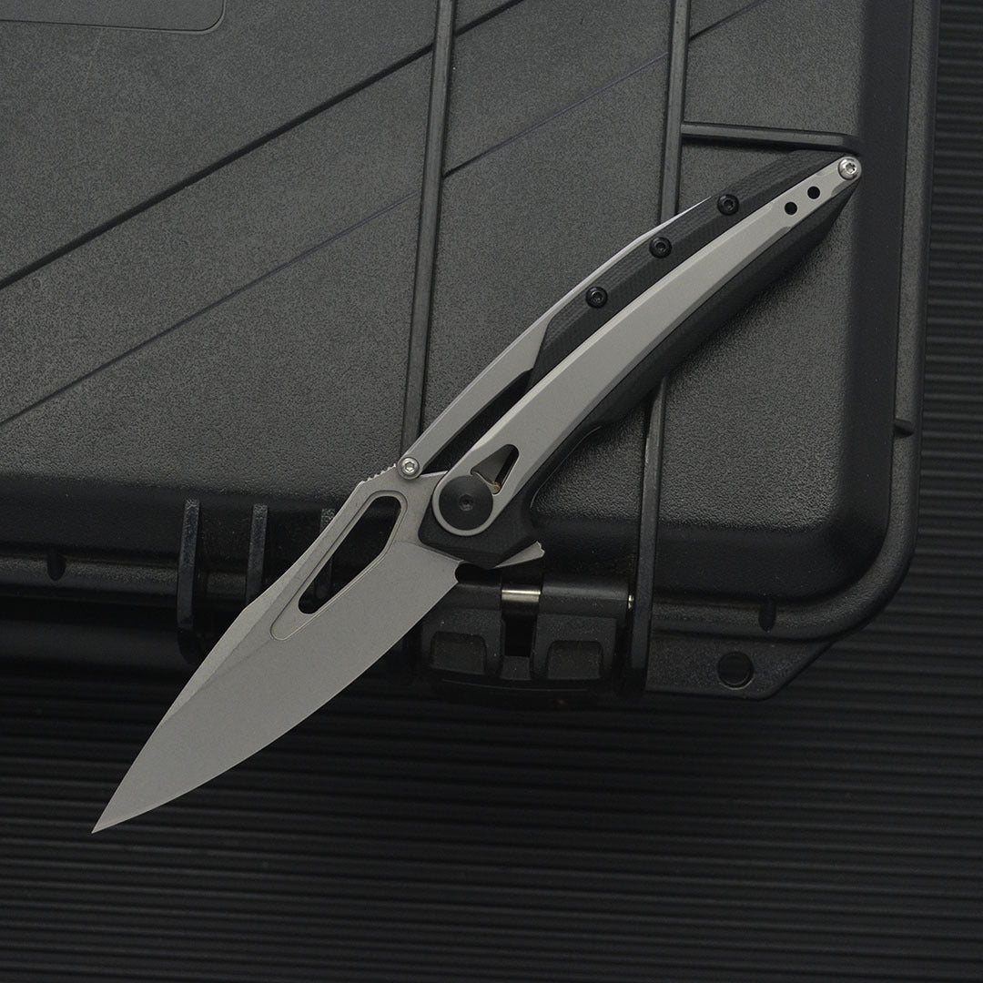 ZT099 G10 8cr13mov Outdoor Folding Knife