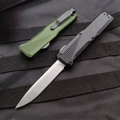 BM4600 T6 Aluminum Alloy Anodized White Portable Outdoor Knife