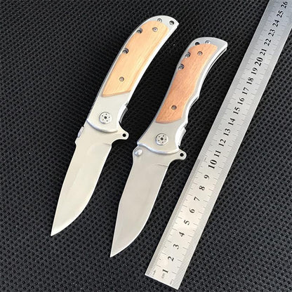 Folding 339 338 337 Wooden Handle Portable Pocket Tool