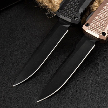 BM4600 T6 Aluminum Alloy Anodized Black Outdoor Portable Knife