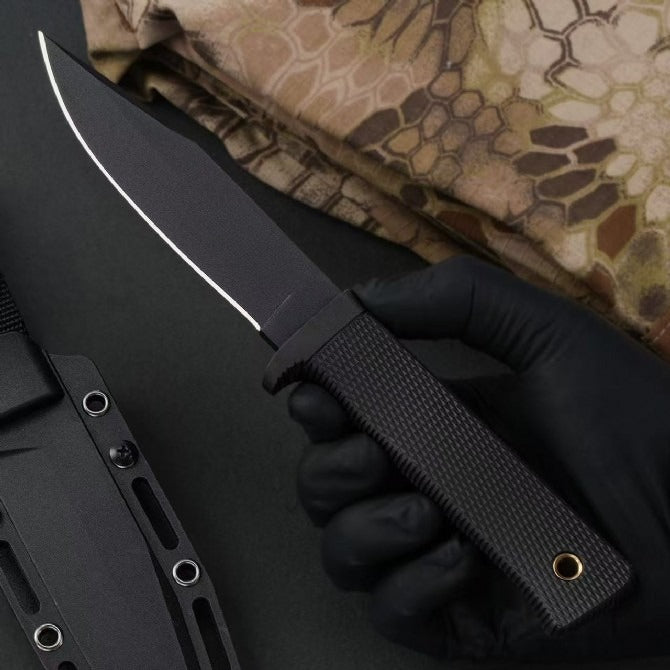 SK-5 49LCKD Steel Black Teflon Coated Outdoor Knife