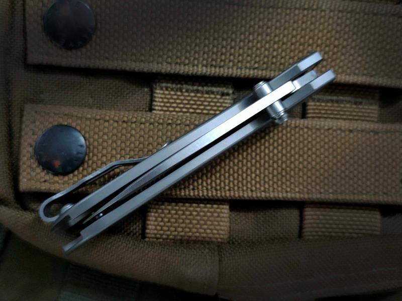 BM535 Mini Titanium Handle Outdoor Knife
