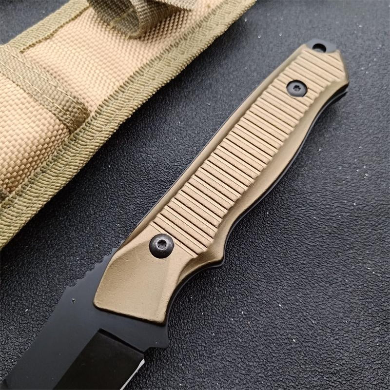 BM140BK Champagne Handle Outdoor Knife