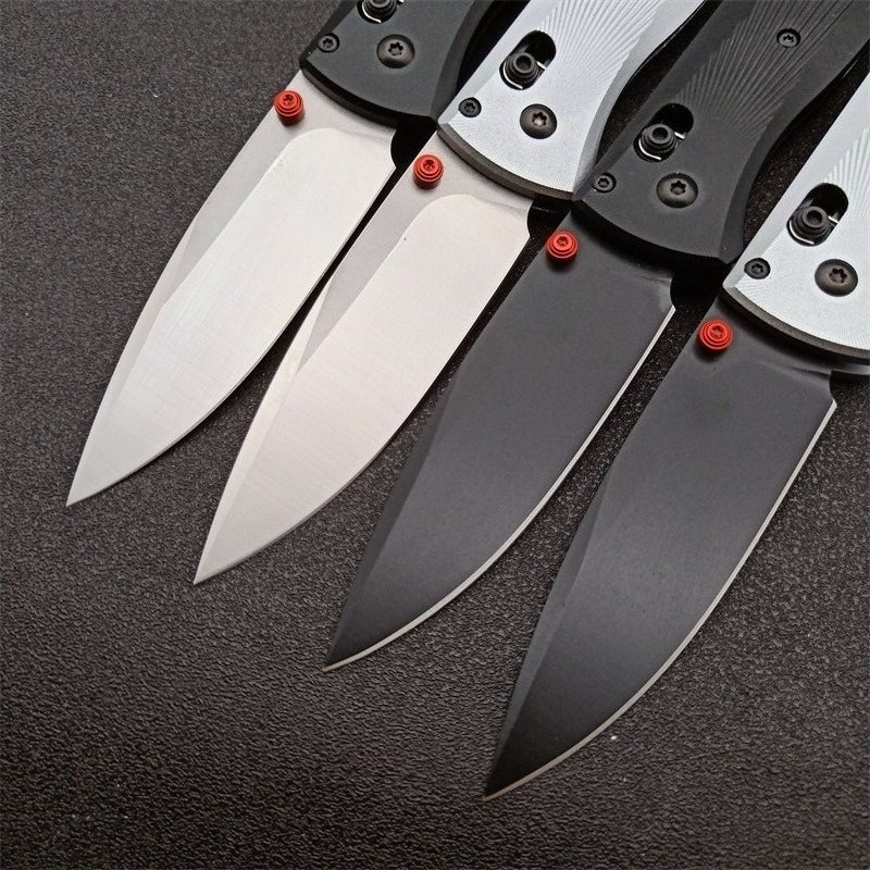 BM535 Bk-4 Titanium Handle Folding Outdoor Knife