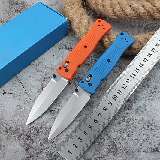 BM530 Hard Nylon Fiberglass Handle 440C Steel Outdoor Folding Knife