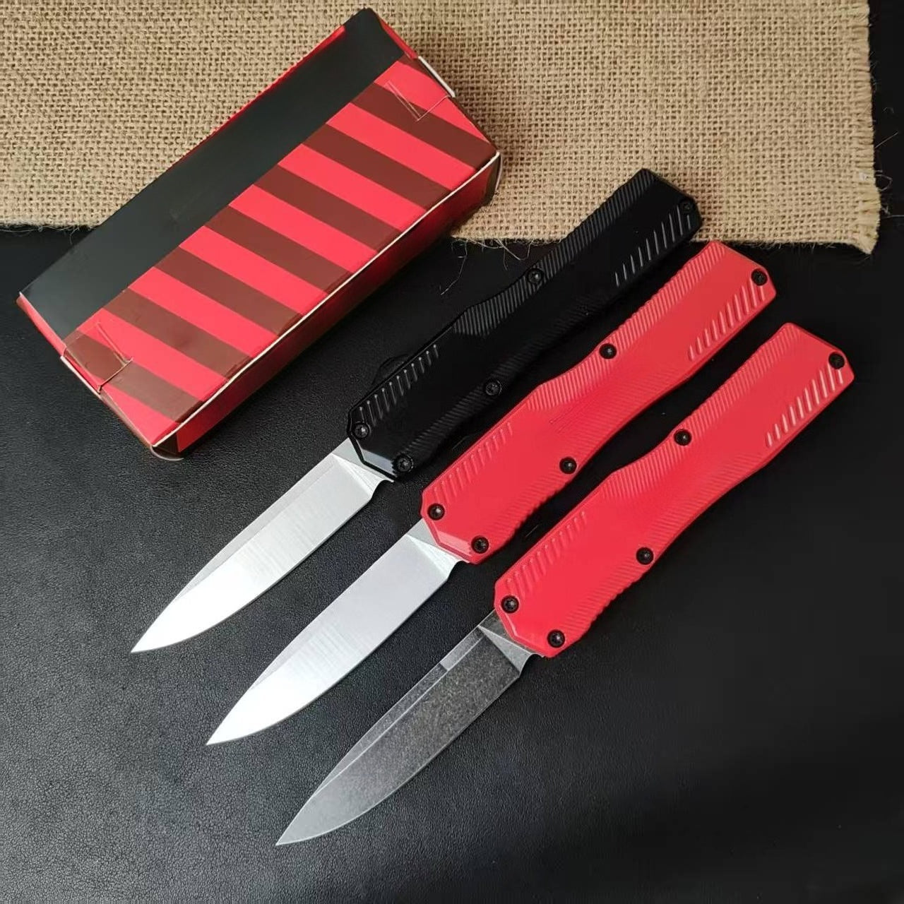 KX9000 Zinc Alloy Handle Outdoor Portable Knife