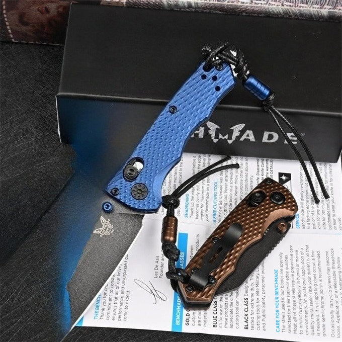 BM290 Aviation Aluminum Handle M4 Steel Outdoor Folding Knife